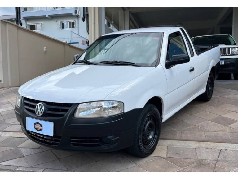 VOLKSWAGEN - SAVEIRO - 2009/2010 - Branca - R$ 38.900,00