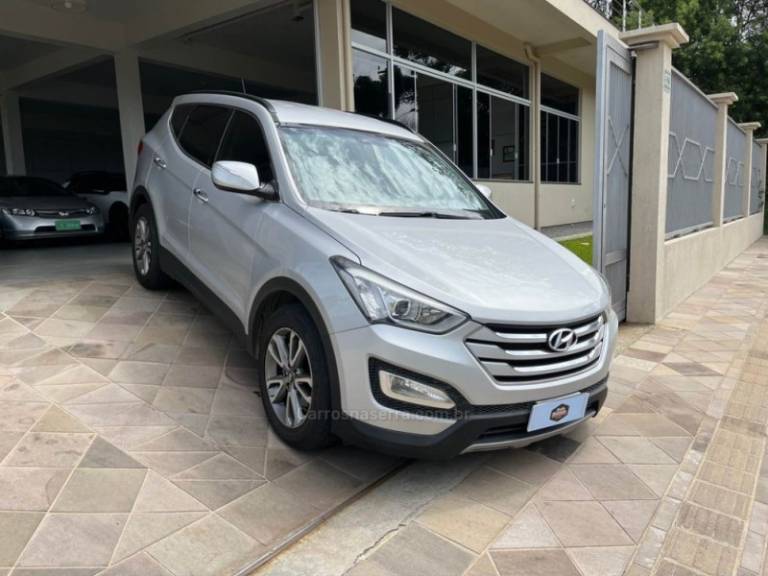 HYUNDAI - SANTA FÉ - 2014/2015 - Prata - R$ 95.900,00